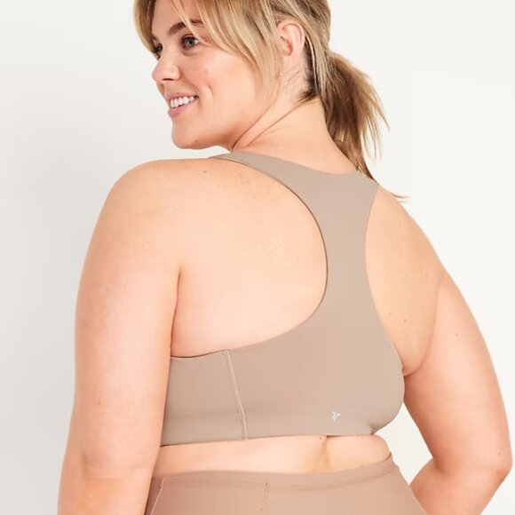 NWT 3X Women's Tan Sports Bra - Picture 1 of 8